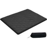 Vevor japanilainen tatamimatto, queen-kokoinen kokoontaitettava japanilainen tatamipatja, futon-patja säilytyspussilla ja kiinnittimellä, 9-kerroksinen lattiamatto nukkumiseen, asuntolaan, meditaatioo