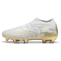 Puma Future 9 Ultimate Fg White Gold - Valkoinen/kulta/musta - Nurmi (Fg), koko 43