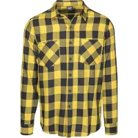 Urban Classics Basic Flannel Pitkähihainen Kauluspaita