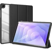 DUX Samsung Galaxy Tab A11+ TOBY Series Trifold Kotelo - Musta
