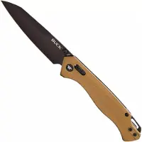 Buck 698 Ferrox 0698BRS Black D2, Burnt Bronze Aluminum, pocket knife