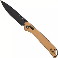Buck 700 Nomad 0700BRS Black D2, Burnt Bronze Aluminum, pocket knife