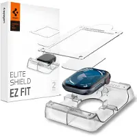 Spigen EliteShield EZ Fit, Näytönsuoja, Älykello, Läpinäkyvä, Apple, Apple Watch 10 (46mm), Elastomeerinen polyuretaani (EPU)