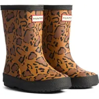 Hunter Kumisaappaat - Kids First Leopard Tulosta - Tyydyttynyt T - - 21 - Kumisaappaat