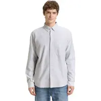 Tom Tailor DENIM Paita vaaleanharmaa / musta