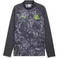 Puma Manchester City Warmup Quarter-zip Top Men, koko Medium