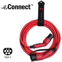 Defa Latauskaapeli eConnect 7,4 kW Typ2–Typ2, 32 A, 7,5 m
