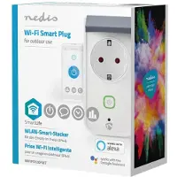 Nedis WiFi ulkopistorasia virtamittarilla