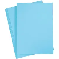 Creativ Company Värillinen paperi Vaaleansininen A4 180g 20 arkkia