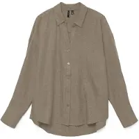 Vero Moda Pusero 'VMMelaney' taupe