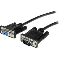 StarTech.com RS-232/DB-9 sarjaportin jatkokaapeli, 2m, musta