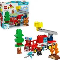 LEGO Paloauto Rakennuspeli Letkulla Ja Palomiehillä