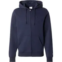 Champion Full Zip Hoodie Sweatshirt - Navy - S