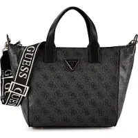 GUESS for woman. TWLB9676019 Tote Follie Small black (OSFA), Casual, Polyurethane