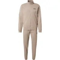 EA7 for man. 8NPV60_PJVRZ Tracksuit Core Identity beige (M), Casual, Sport, Cotton, Long sleeve