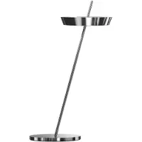 Sigor Led pöytävalaisin Mahina, himmennettävä, Kromi/hopea, Olohuone/ruokailutila, Alumiini, Moderni
