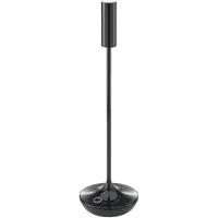 Sigor Nucandle 310 mm keraaminen musta akkukäyttöinen pöytävalaisin, 1,6W 2700 K, IP54, 180 lm Ra85
