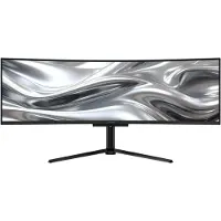 LC-Power LC-M49QCO, 124,5 cm (49"), 5120 x 1440 pikseliä, Quad HD, QD-OLED, 0,03 ms, Musta