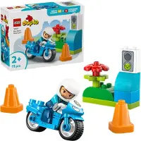 LEGO DUPLO Town 10471 Sininen poliisimoottoripyörä