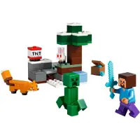 LEGO Minecraft 21583 Steven seikkailu Taiga-metsässä
