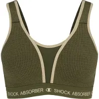 Shock Absorber Women's Ultimate Run Bra Padded Green Alusvaatteet 75C