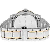 Burberry BU9127 Silver Dial kaksivärinen Ladies katsella