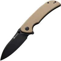 SENCUT Borzam Linerlock Tan G10