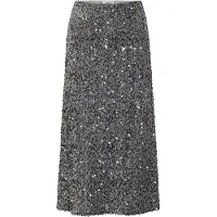 Vila Vifaith Hw Midi Sequin Skirt/1 - Grey - L