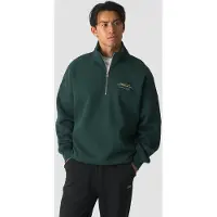 ICANIWILL Everyday 1/4 Zip Sweatshirt Print Wet Green