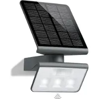 Steinel XSolar L-S Professional LED-anturivalaisin XSOLAR PRO-LINE, Musta, Synteettinen materiaali, Moderni
