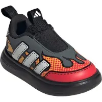 Adidas Urheilukengät 'BUBBLECOMIC I' grafiitti / vaaleanoranssi / punainen / valkoinen