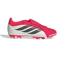 Adidas Predator Club Fold-over Tongue Fxg Born For Goals - Lucid Red/musta/valkoinen Lapset, koko 36