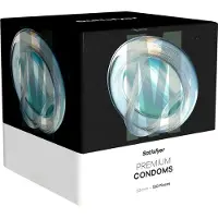 Satisfyer Kondomit 100 kpl - Kirkas - M