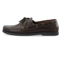 Bianco Biaibiza Boat Shoe Pull Up Leather - Brown - 45