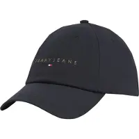 Tommy Hilfiger Tjm Linear Logo Cap - Black - ONE SIZE