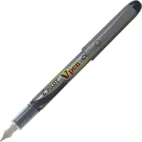 Pilot V-silver Fountain Pen Kynä