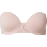 Calvin Klein Front Clasp Pu Strapless - Beige - XL