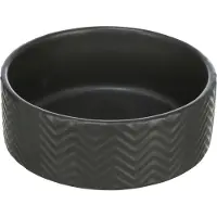 Trixie Ceramic 16 Cm Bowl Musta 0.9 L