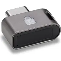Kensington VeriMark Guard 2.1 USB-C sormenjälki Turva-avain - FIDO2, WebAuthn/CTAP2.1, FIDO U2F - Ristiin käyttöjärjestelmä