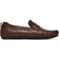 Tommy Hilfiger Core Hilfiger Leather Driver - Brown - 46