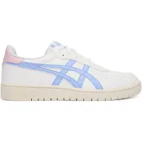 Asics for woman. 1202A118 Trainers Japan S white, blue (36), 1 to 3 cm, Laces, Casual