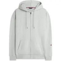 Tommy Hilfiger Collegepaita meleerattu harmaa / valkoinen