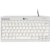 BakkerElkhuizen – BakkerElkhuizen UltraBoard 950 V2, Langallinen, USB, Näppäimen saksikytkin, QWERTY, Tummanharmaa, Vaaleanharmaa (BNEU950V2UK)