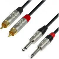 Adam hall Tupla-audiokaapeli Adam Hall 4 STAR TPC 0150 1,5m