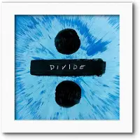 Show And Listen Kehys LP-levyille, valkoinen 1 kpl