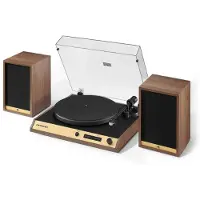 Crosley C72 Walnut Levysoitinsetti