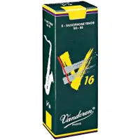 Vandoren SR7225 tenorsaksofoni V16 lehdyk t, voimakkuus 2.5, 5 kpl, musta