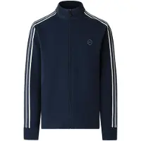 Hackett for man. HM5800084 Tape track navy sweatshirt (XXL), Casual, Cotton