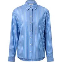 Marc O'Polo Woven Blouses Longsleeve - Blue - XXL