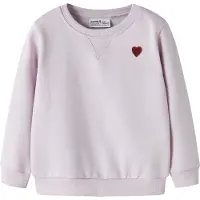 Name it Nmfvima Ls Sweat Bru Noos - Pink - 98